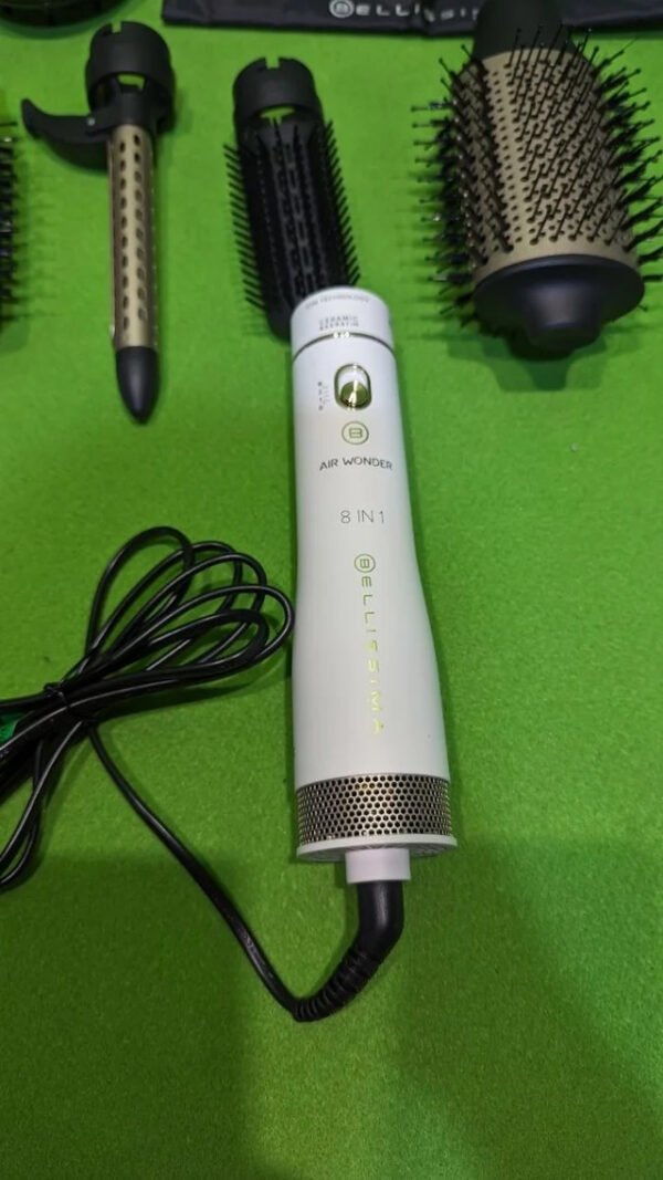 Bellissima Imetec Air Wonder, Cepillo de aire caliente 8 en 1