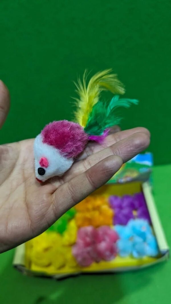 Pollitos de colores y ratoncitos