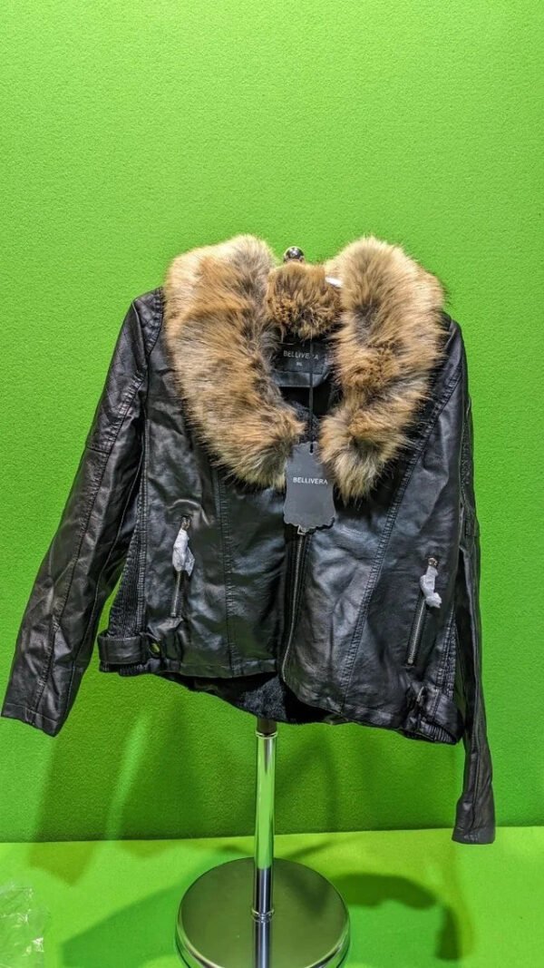Chaquete Bellivera polipiel para Mujer