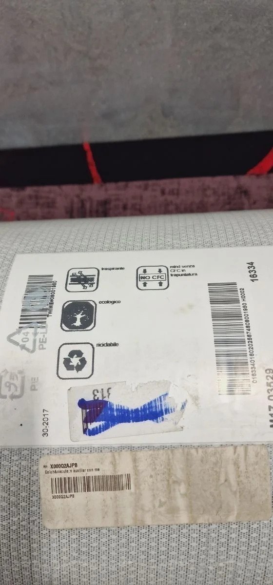 EVERGREENWEB - Colchón Enrollable Individual 80x195 cm