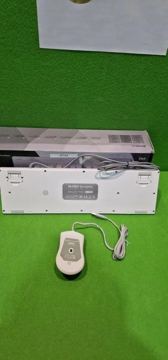 Mars Gaming MCPXWES, Combo Teclado