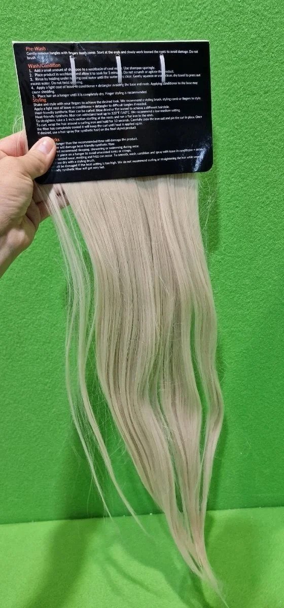 S-noilite Extensiones para cabello color rubio