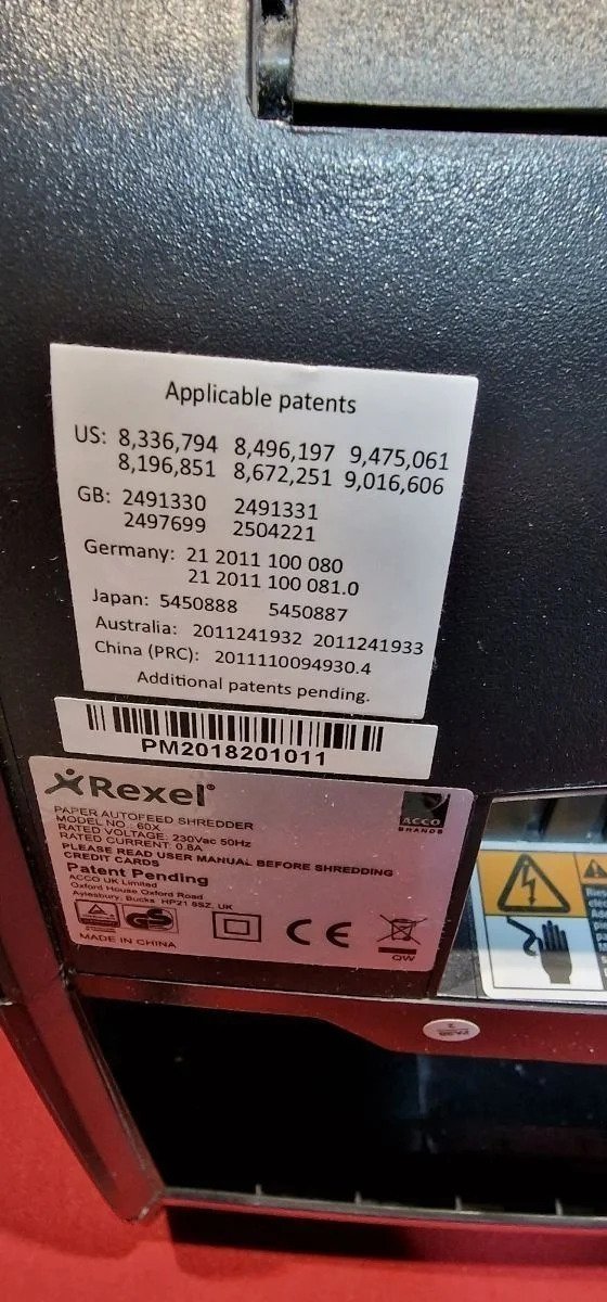 Rexel Destructora de Papel Automática Auto+ 60X