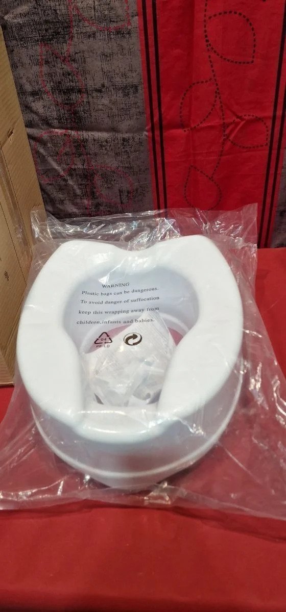 Mobiclinic®, Elevador WC para Adulto, Sin Tapa, 10 cm