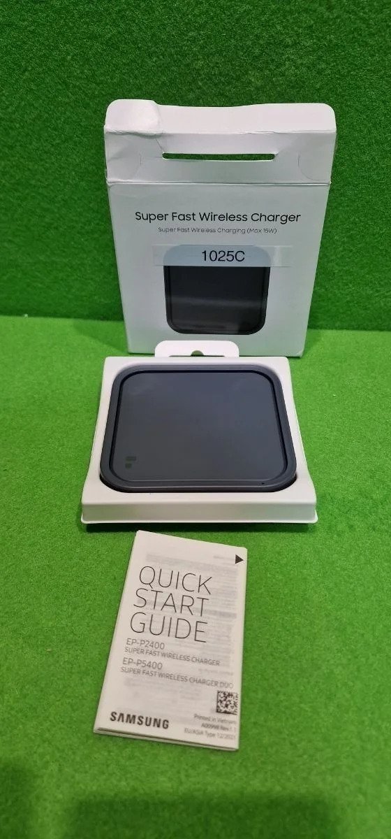 Almohadilla de inducción plana SAMSUNG de carga rápida de 15 W