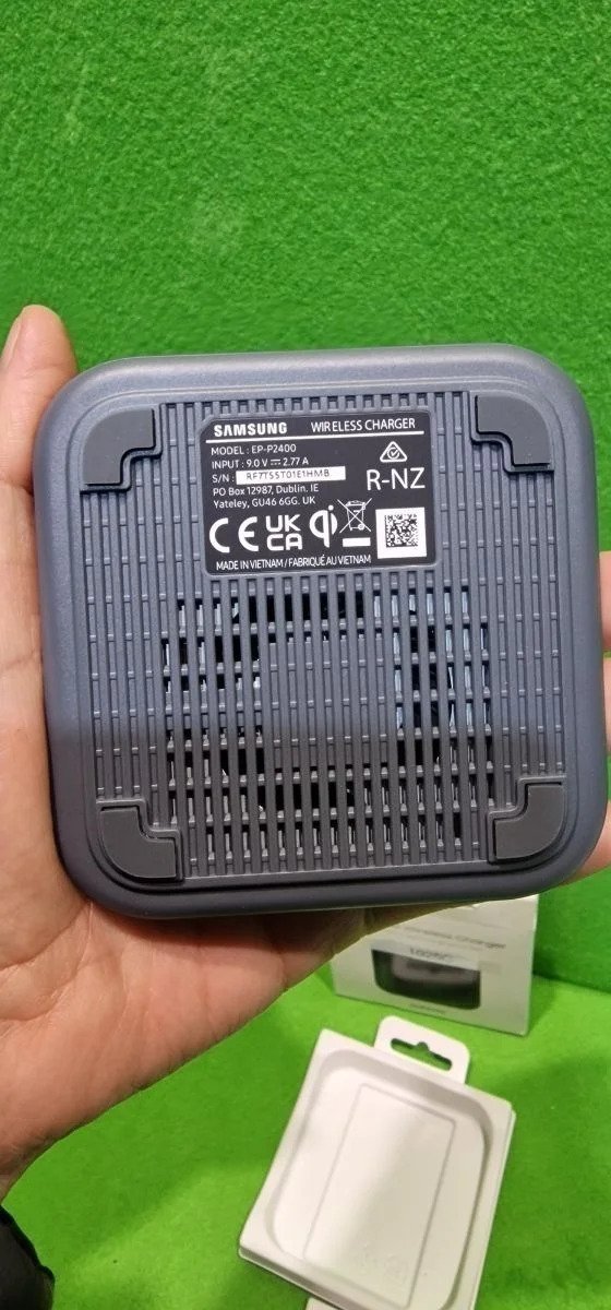 Almohadilla de inducción plana SAMSUNG de carga rápida de 15 W