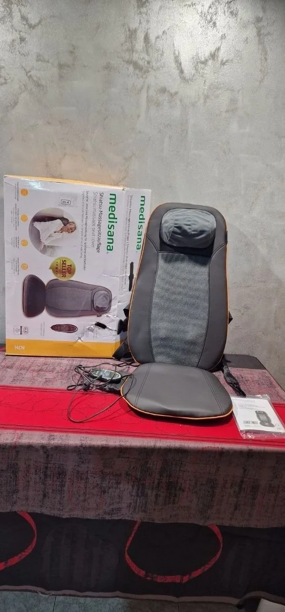 Medisana MCN Almohadilla de masaje Shiatsu para la espalda y el cuello