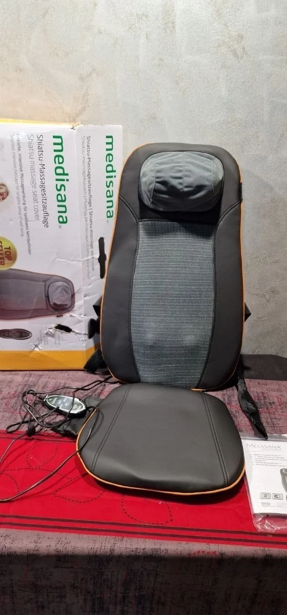 Medisana MCN Almohadilla de masaje Shiatsu para la espalda y el cuello