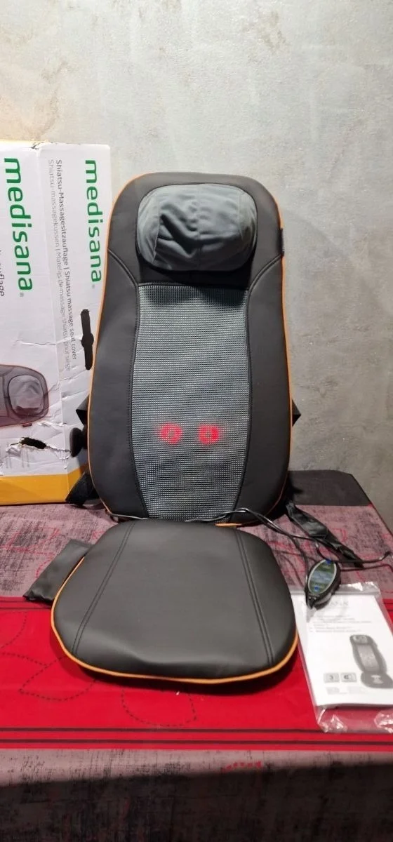 Medisana MCN Almohadilla de masaje Shiatsu para la espalda y el cuello