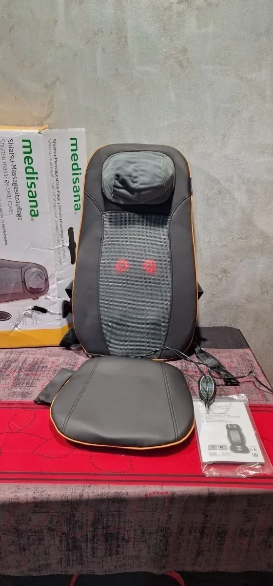 Medisana MCN Almohadilla de masaje Shiatsu para la espalda y el cuello