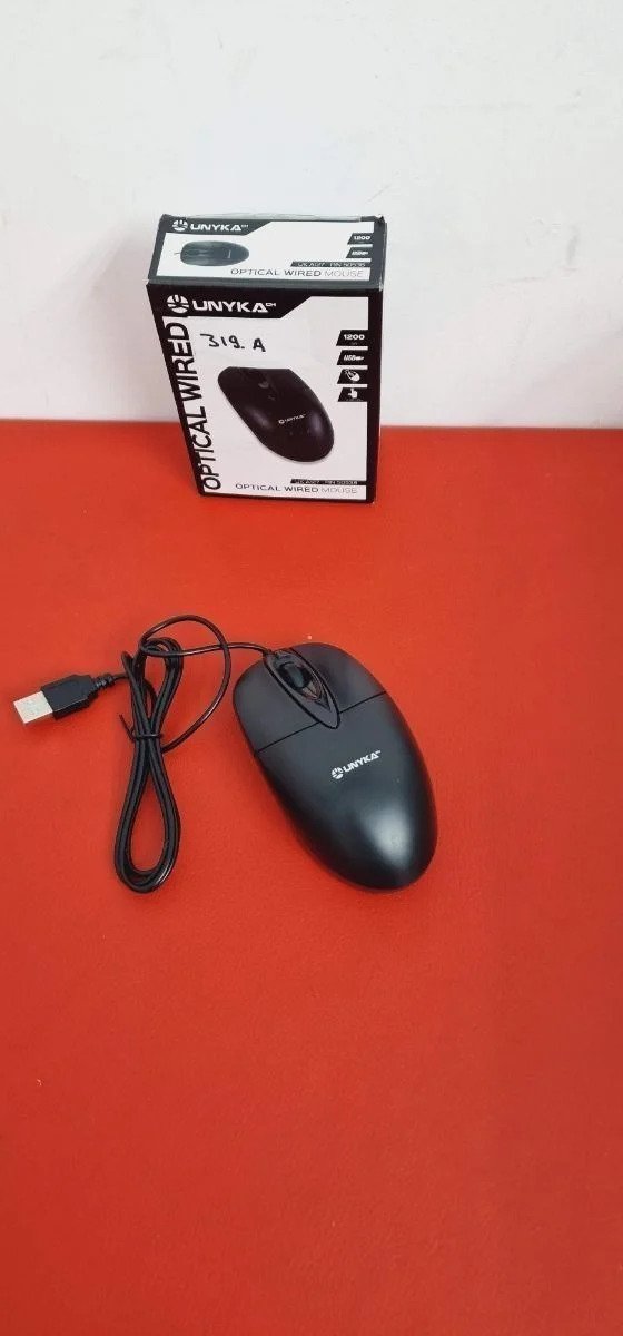 RATON UNYKA UK 127 NEGRO USB/PS2