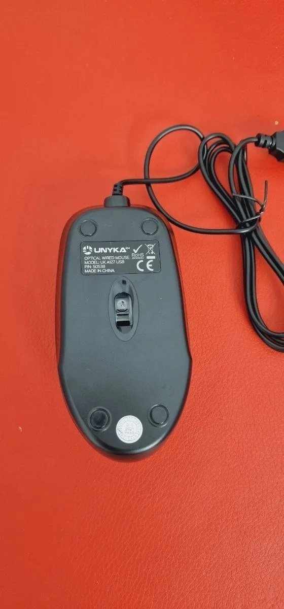 RATON UNYKA UK 127 NEGRO USB/PS2