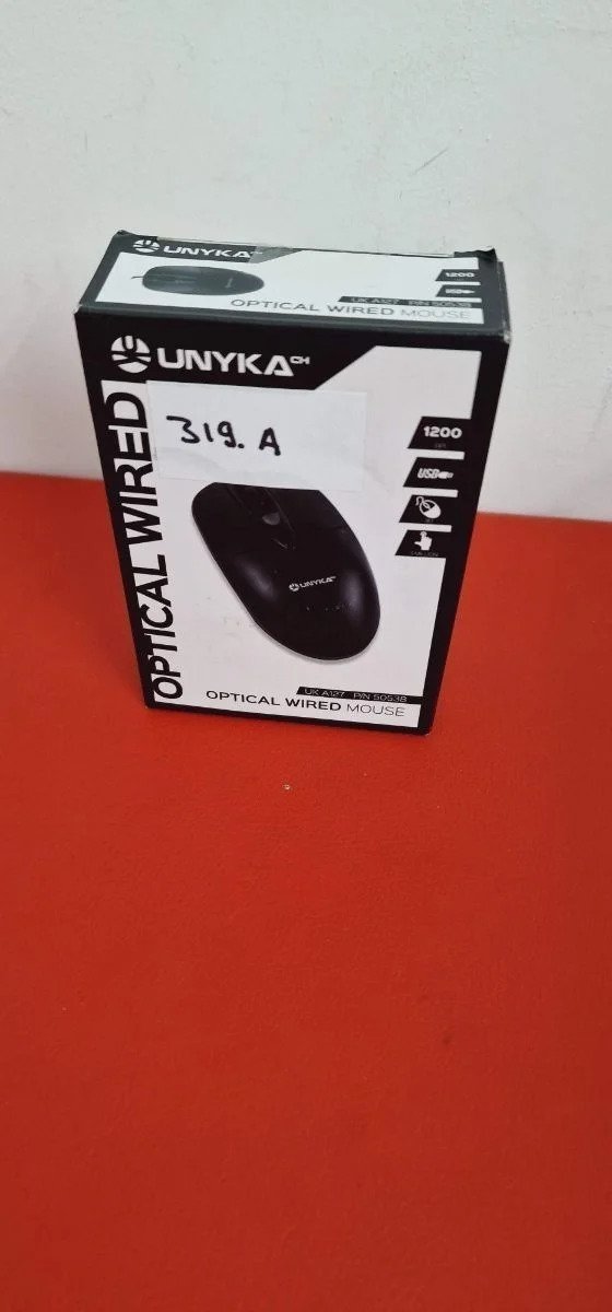 RATON UNYKA UK 127 NEGRO USB/PS2