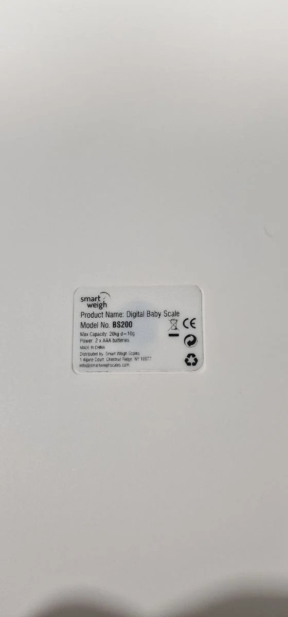 Smart Weigh Báscula para bebé