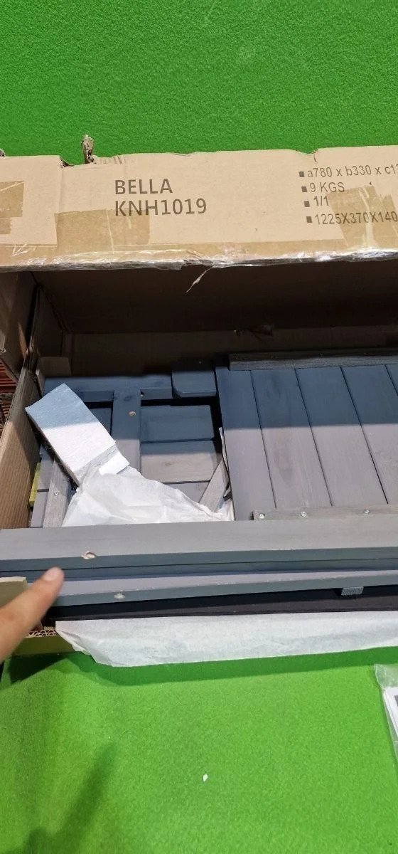 Cocina infantil de madera Bella Outdoor Toys 78x33x120 cm