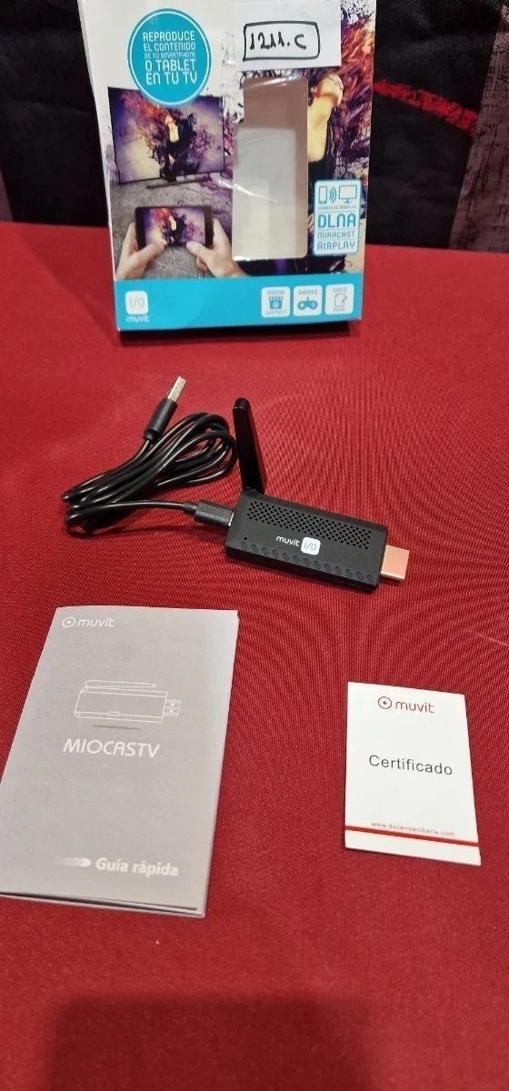 Muvit MIOCASTV Adaptador TV Cast inalámbrico