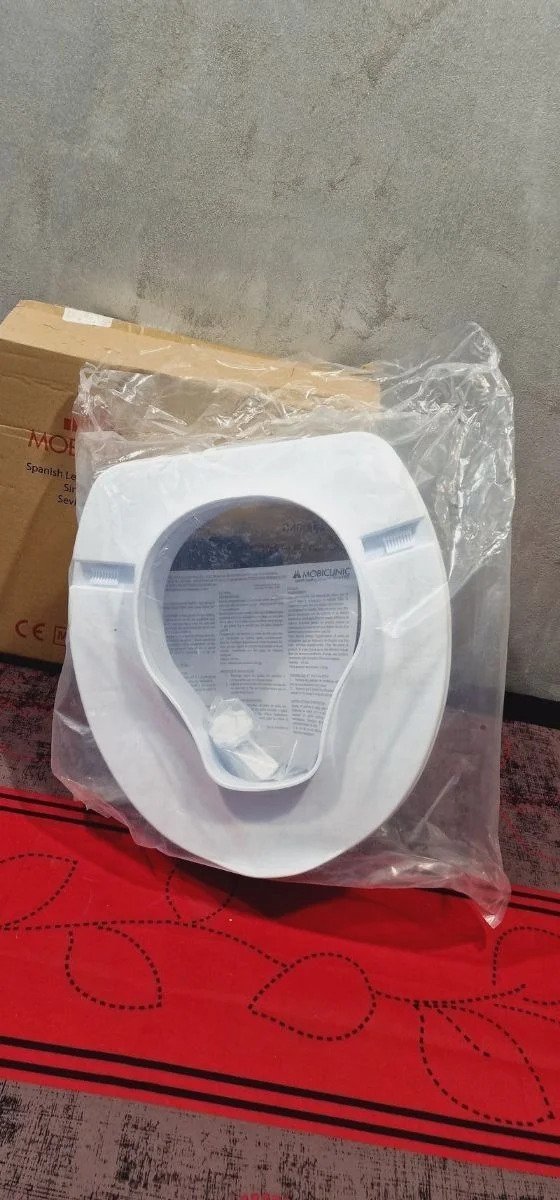 Mobiclinic Elevador WC para adulto sin tapa 10 cm