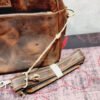Maletín/bolsa de hombro Kattee de aspecto vintage, de piel