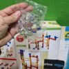 Juego de pista de canicas Consta de 48 elementos de ferrocarril