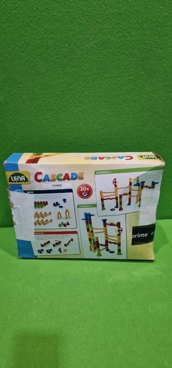 Juego de pista de canicas Consta de 48 elementos de ferrocarril