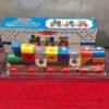 Melissa & Doug Jumbo Stacking Train Classic Construcción y vehículos
