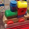 Melissa & Doug Jumbo Stacking Train Classic Construcción y vehículos