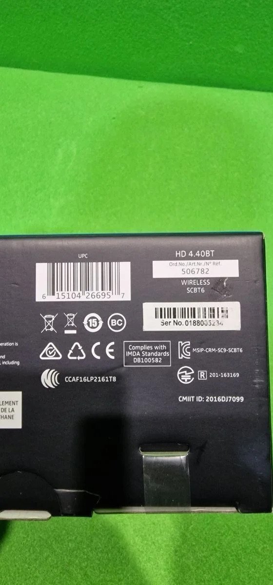 Sennheiser HD 4.40 BT - Auriculares inalámbricos cerrado