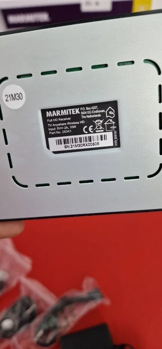 Marmitek Wireless HDMI Extender TV Anywhere Wireless HD - 1080p Full HD