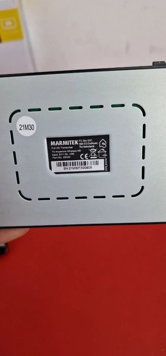 Marmitek Wireless HDMI Extender TV Anywhere Wireless HD - 1080p Full HD