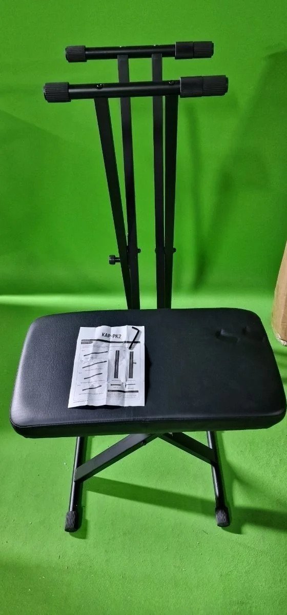 Tiger Juego de Soporte y Taburete para Tecleado