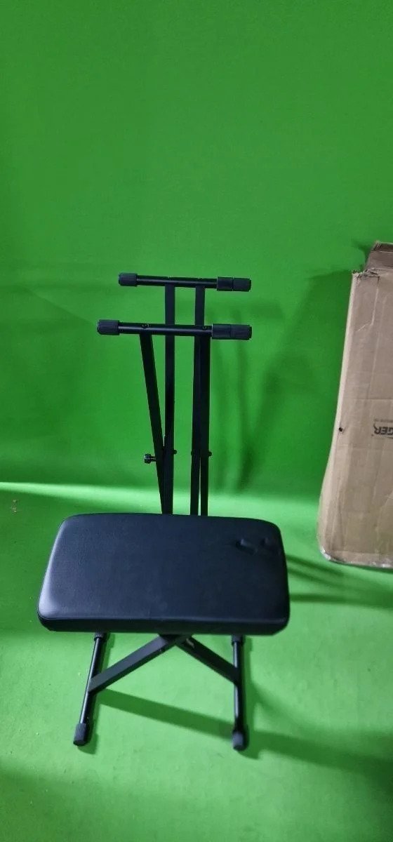 Tiger Juego de Soporte y Taburete para Tecleado