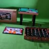 Mesa 4 juegos en 1: Billar, ping-pong, hockey y futbolín