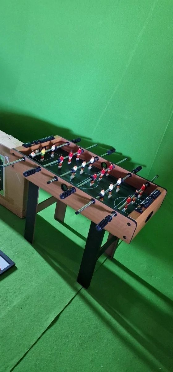 Mesa 4 juegos en 1: Billar, ping-pong, hockey y futbolín