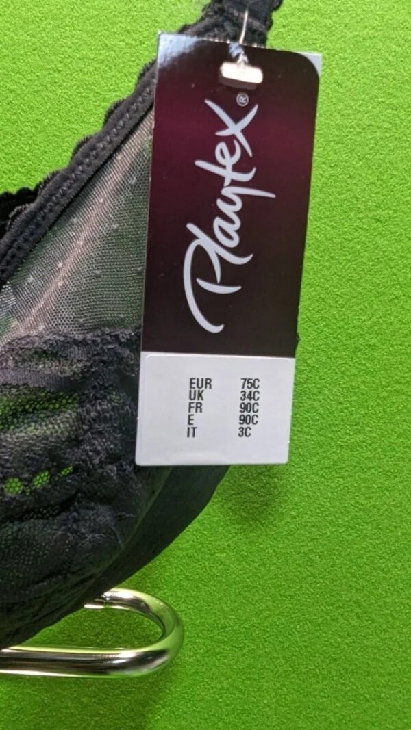 Playtex Sujetador con aros de encaje y microfibra Talla: FR 90C