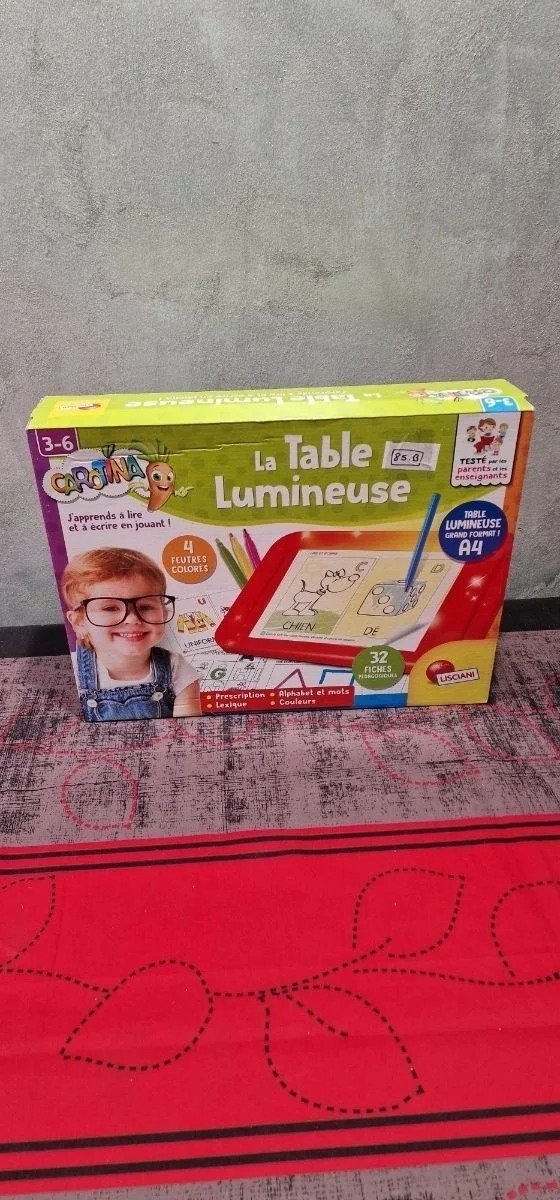 Mesa de luz carotina