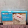 KidKraft- Cuna de madera de juguete con ropa de cama rosa
