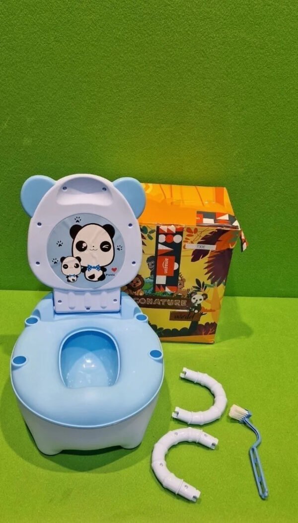 Orinal para niños y cepillo de limpieza