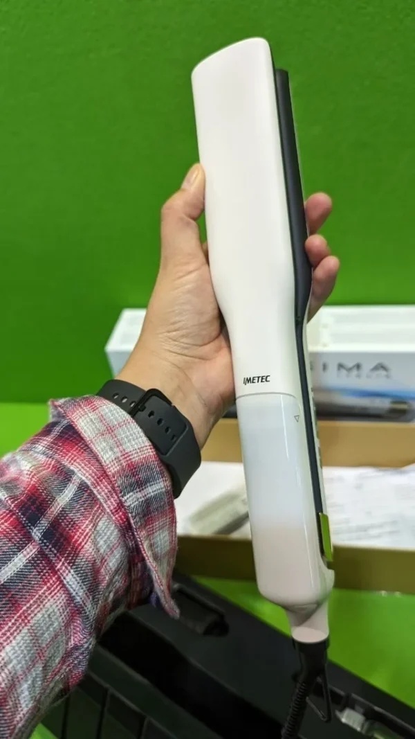 Bellissima Imetec Steam Elixir, plancha de vapor, cabello liso