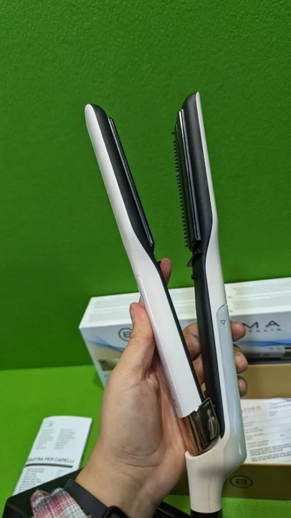 Bellissima Imetec Steam Elixir, plancha de vapor, cabello liso