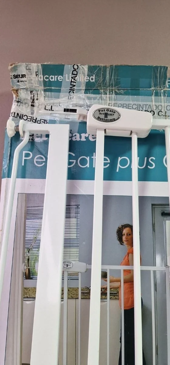 Puerta de seguridad para gatos