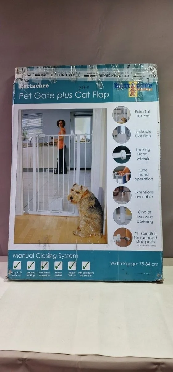 Puerta de seguridad para gatos