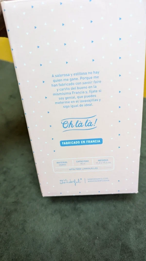 Mr. Wonderful Copa de balón de Vidrio