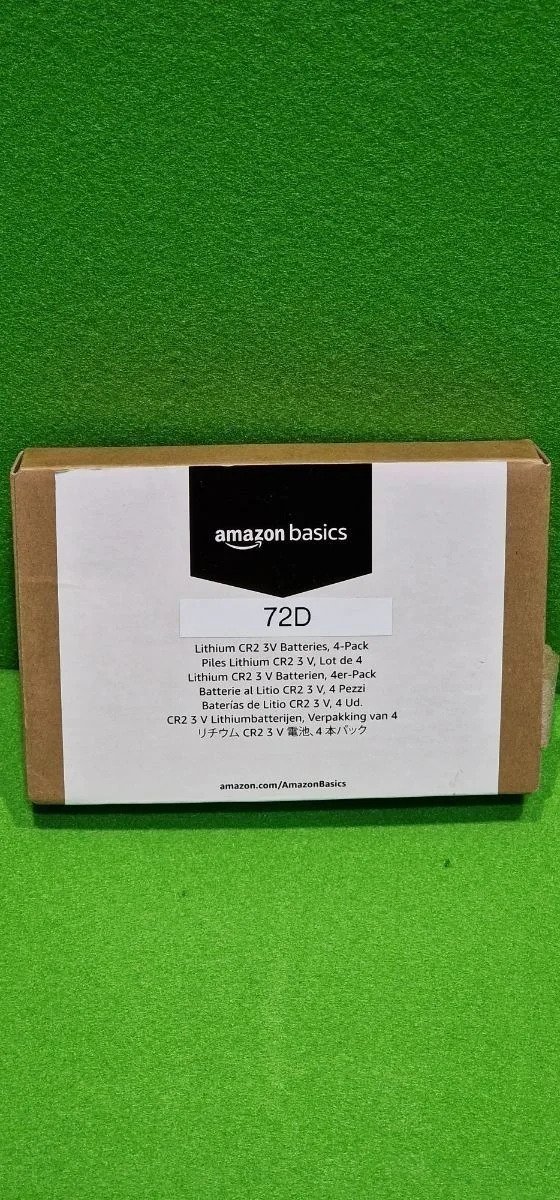 Amazon Basics - Pilas de litio CR2 de 3 V