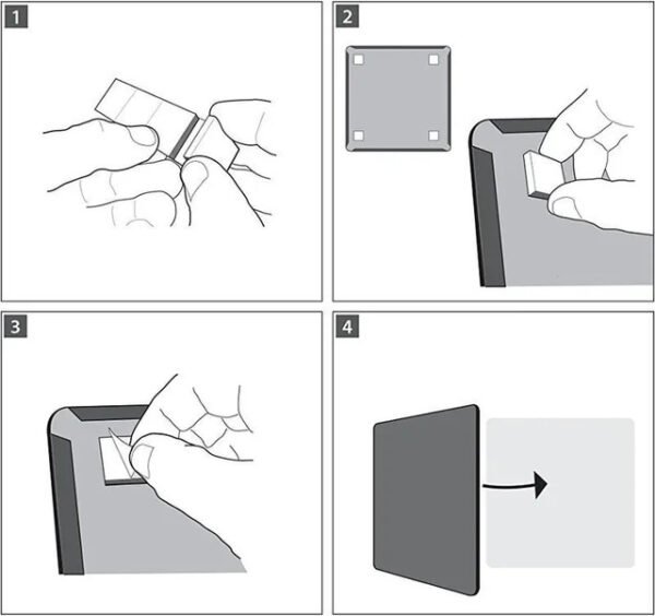 Nobo Pizarra Blanca para Escritorio y Pared
