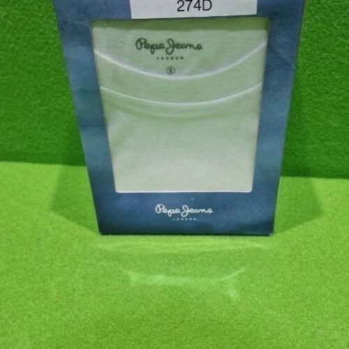 Caja de camiseta Pepe Jeans blanca