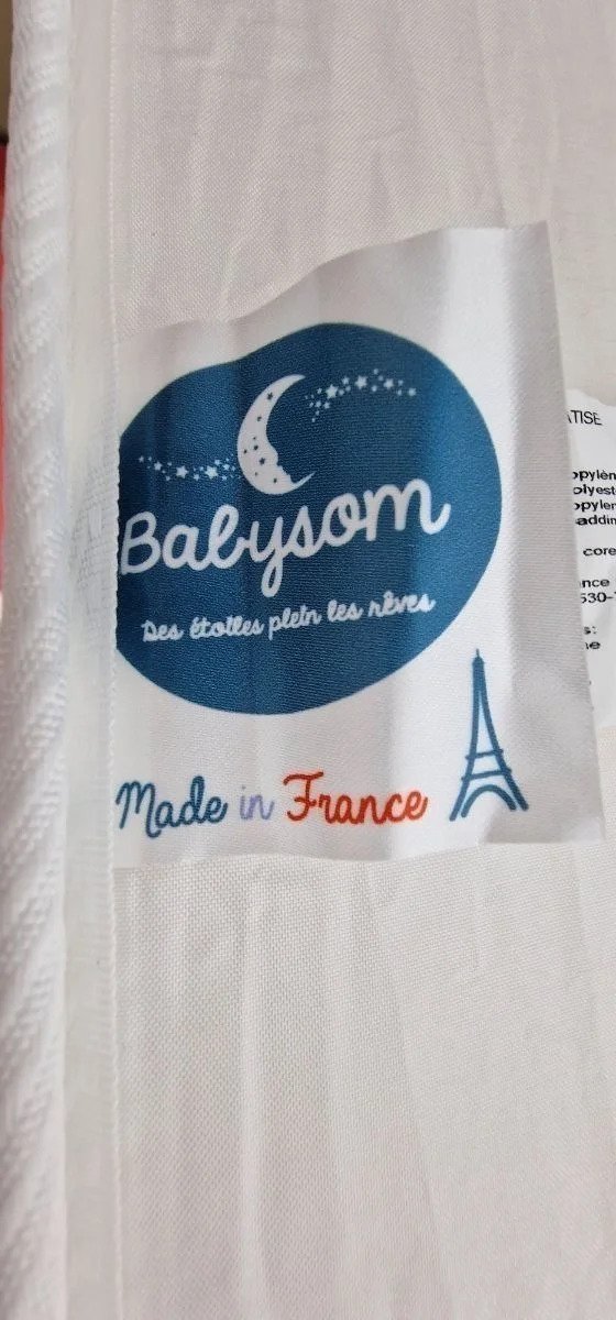 Babysom Colchón Cuna Bebé Doble cara 70 x 140 cm