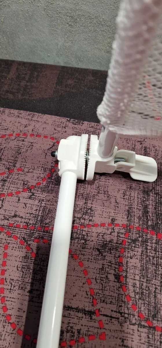 Jané Barrera de Cama Abatible Básica en Color Blanco, Largo 140 Cm