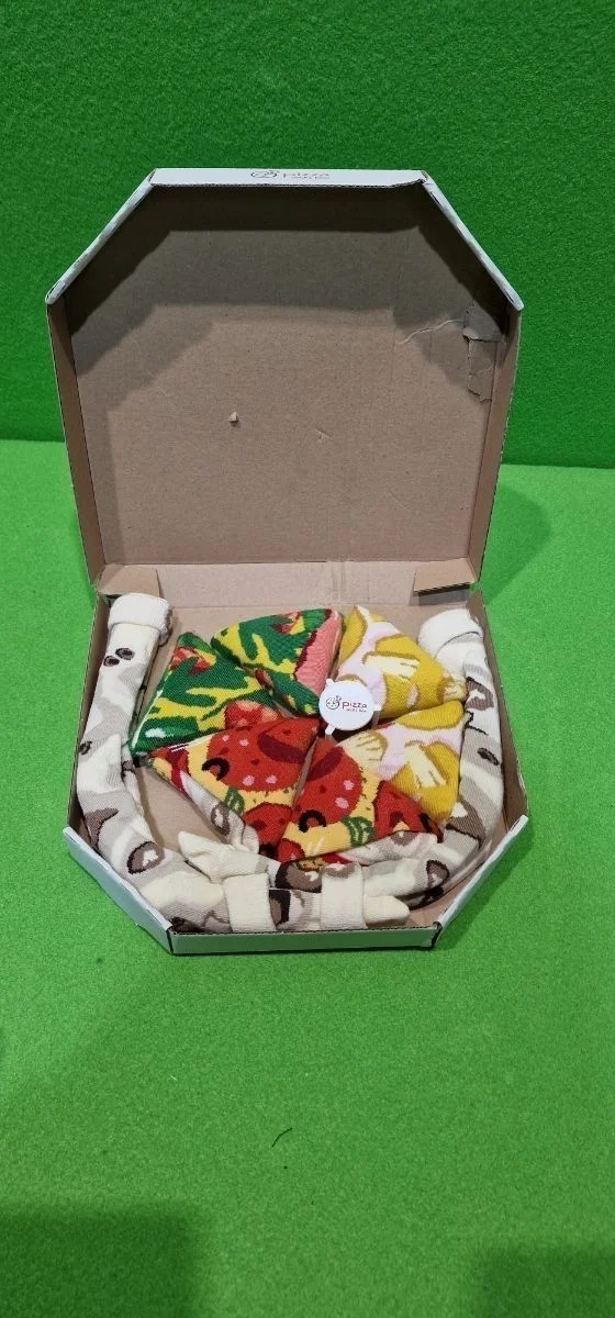 Calcetines: Pizza Socks Box