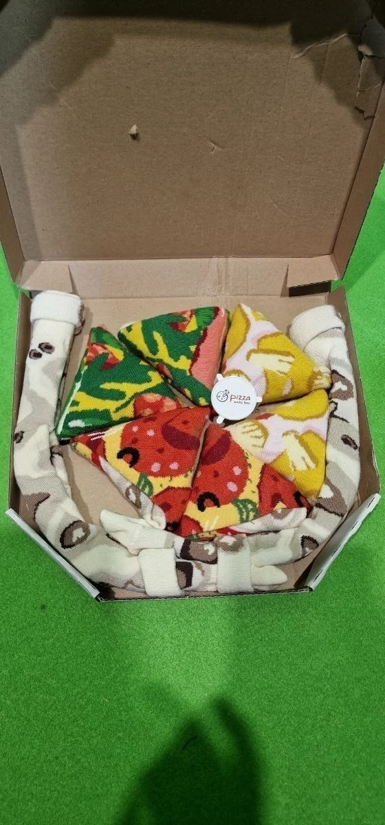 Calcetines: Pizza Socks Box