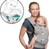  Kinderkraft Mochila Portabebé MILO, Canguro